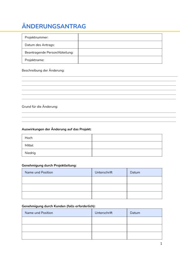 Änderungsantrag